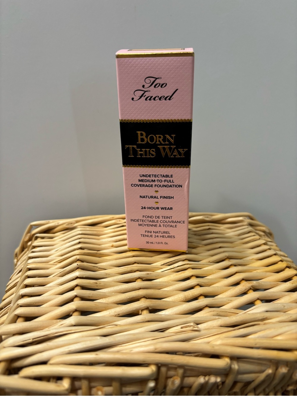 Too Faced Born This Way Foundation in warm nude